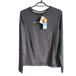 NWT Puma Cloudspun Crewneck "Michelob Ultra" Athleisure Black Heather Size Small